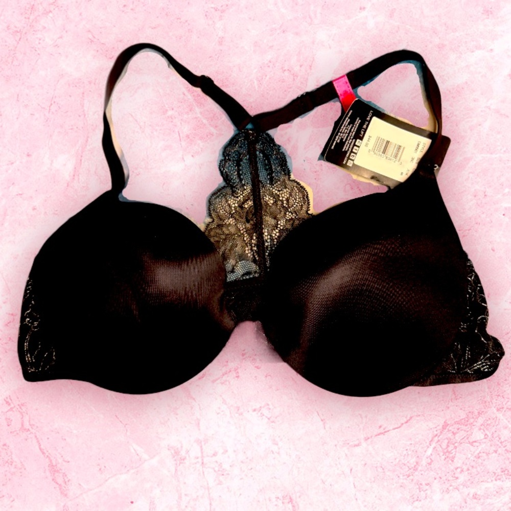 Elegant Black Lace Bra